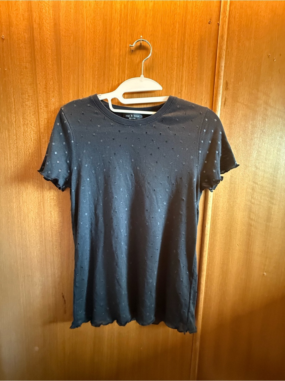 Rag & bone black t-shirt S